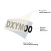 DXYMOO Car Styling Sticker for Antisocial Auto Rear Front Windshield
