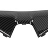 Motorcycle Front Mask Cover Trim Carbon Fiber Style Fit for