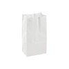 Concession Essentials - 4lb White Paper Bag - 125 Count