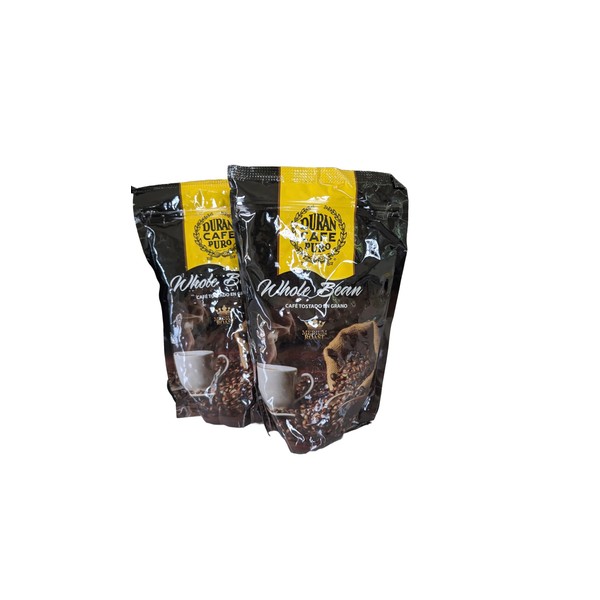 2 Packs Café Duran Panama Export Quality 100% Arabica Whole