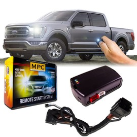 MPC Remote Start Kit Compatible withd F-150 2021 2022 2023 || 100% Plug N Play T-Harness || Press Fob Lock Unlock Lock to Start || USA Tech Support
