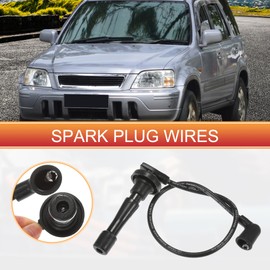 QUARKZMAN Spark Plug Coil Cable Ignition Coil 7 mm Suitable for Honda CR-V 1997-2001 L4 2.0L No. 32722P75A01 - Pack of 4
