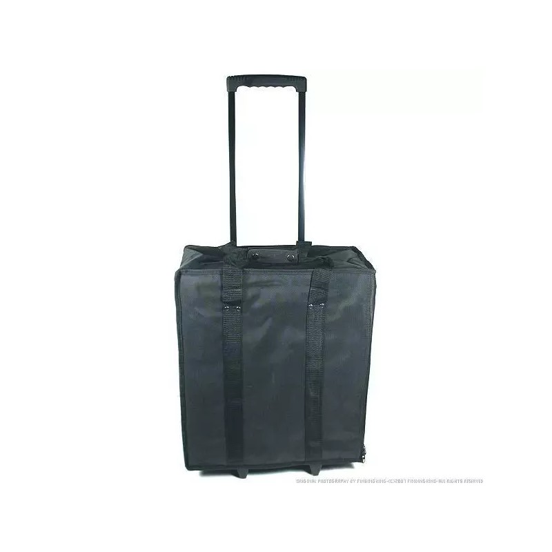 FindingKing New Large Jewelry Display Box black Carrying Travel Case