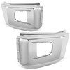 DNA MOTORING Pair of Front Bumper Extensions Compatible With 14-21