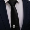 HAWSON 2 Inch Panda Tie Clip for Men - Unique