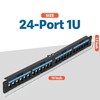 Everest Media Solutions EMS Blank Patch Panel 24 Ports Foldable