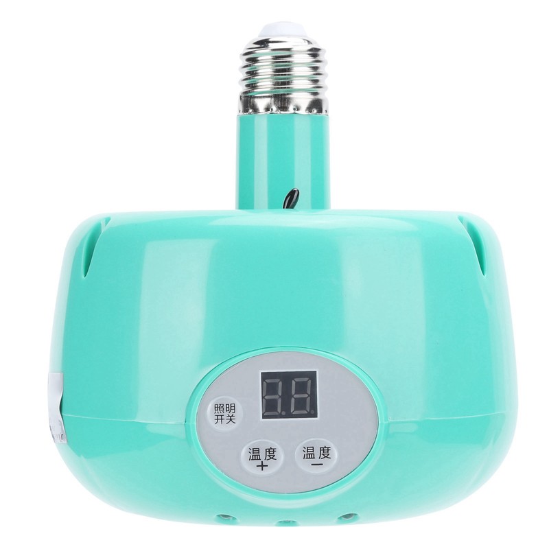 E27 Heating Lamp Adjustable Temperature Heater Thermostat for Heat Preservation
