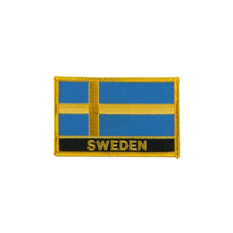 New Europe Flag Embroidered Patch - Sweden OSFM