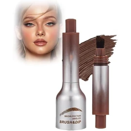 Lapiz De Cejas Gel Para Cejas Angled Brush & Dip,Pincel Líquido Para Cejas, Cejas Maquillaje Cejas Lápices Para Cejas A Prueba De Manchas, Crea Cejas 