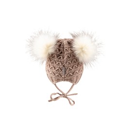 Sterntaler Knitted Cotton Hat (Organic) - GOTS Unisex Beanie, sand