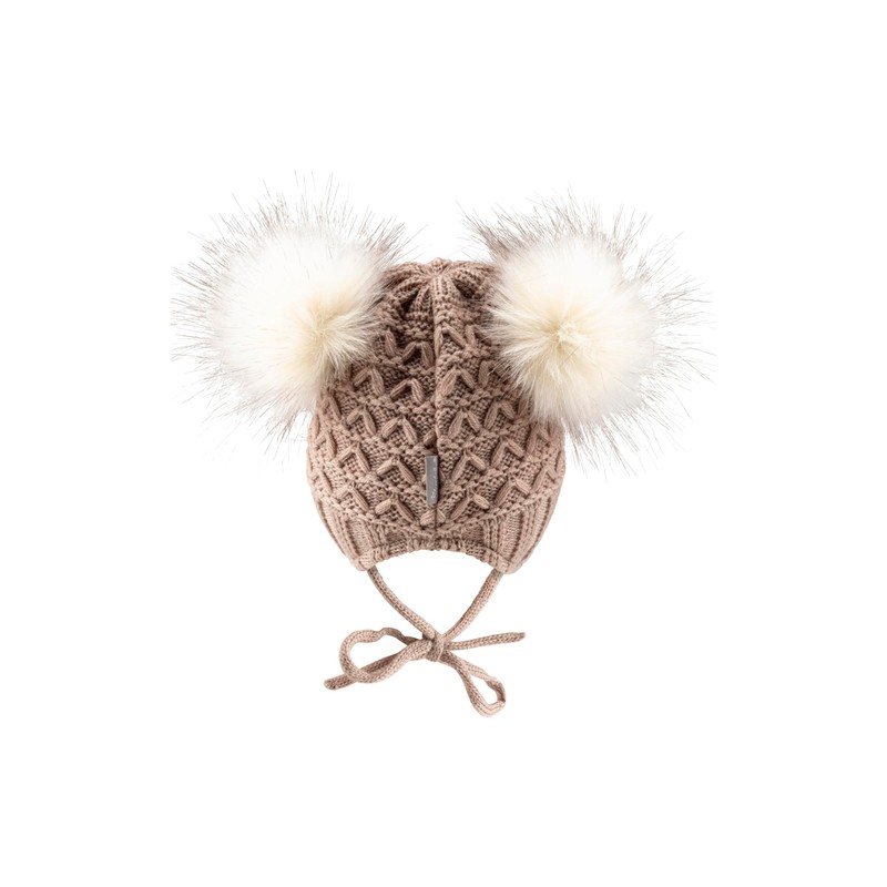 Sterntaler Knitted Cotton Hat (Organic) - GOTS Unisex Beanie, sand