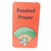 Westmon Works Men's Baseball Bracelet Prayer Set Metal Ball Charm