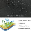 Kecugres Chiminea Covers Waterproof Durable Cover for Clay Chiminea, Protective