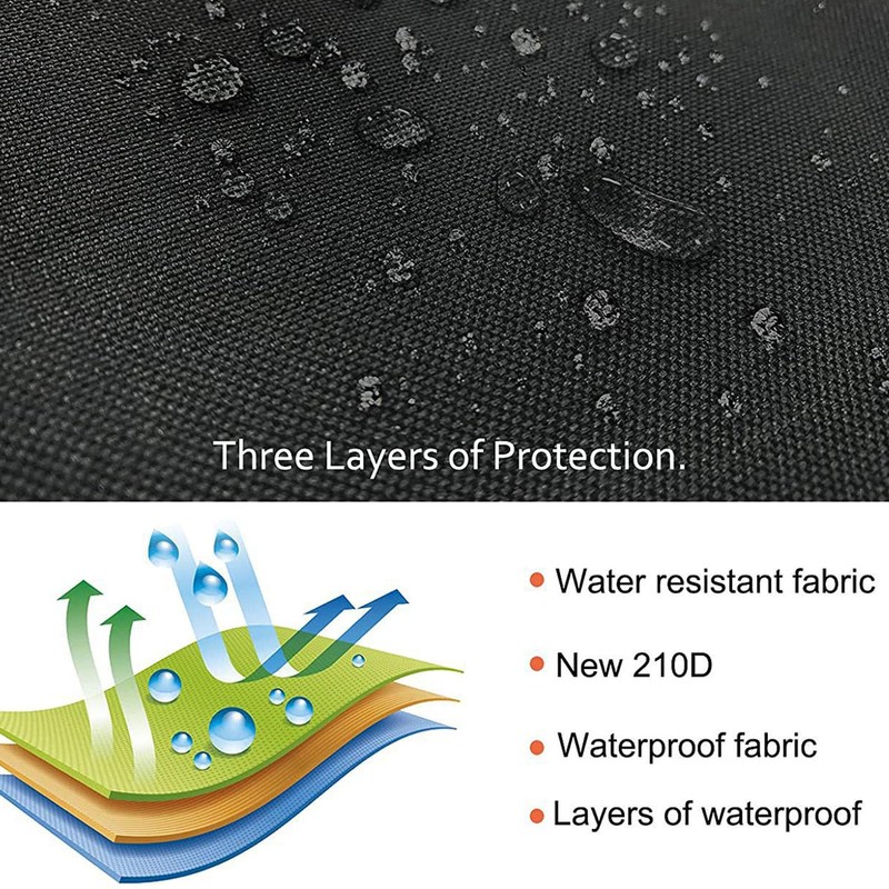 Kecugres Chiminea Covers Waterproof Durable Cover for Clay Chiminea, Protective
