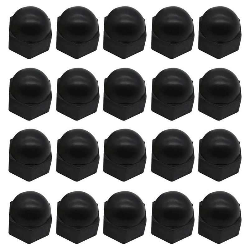 20 Pieces Nut Protection Cover Hex Nut Protection Caps Dome