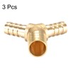 sourcing map 3 ST 14x10x10mm Schlauch ID Reduzierstück Widerhaken Y