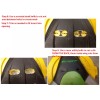 seat back 2 4 SEAT SET Harness Insert Seat Passthrough
