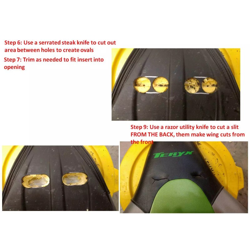 seat back 2 4 SEAT SET Harness Insert Seat Passthrough