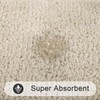 SHACOS Super Soft Small Bathroom Rugs 16x24 inch Microfiber Bath