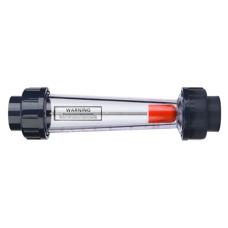 LZS-32 (D) ABS Plastic Tube Type Liquid Flowmeter Flow Measuring