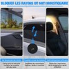 Scettar 1 Stück Sonnenschutz Auto Windschutzscheibe UV 145 × 80