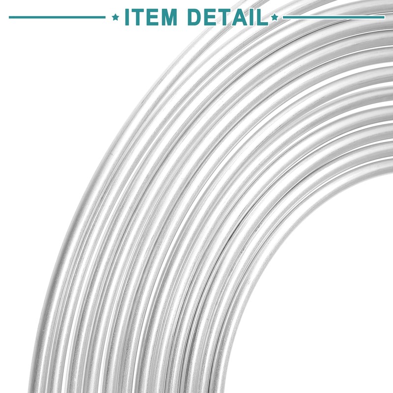 ACROPIX Curved Brake Line Tube Kit for Hydraulic Brake System