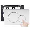 Flush Actuator Plate Compatible with 115.770.46.6, Mirror Surface Wall Mount