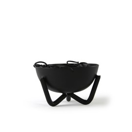 Prabhuji's Gifts Burner - Hanging Black Cauldron Small