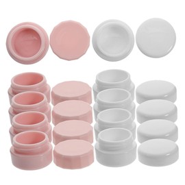 FUNOMOCYA 10pcs Travel Cream Containers with Lids Leak Small Makeup Jars for Moisturizers Lotion Hand Cream for Travel Camping and Business Trips