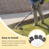 5 Pcs 150mm Trimmer Line Lightweight,String Trimmer Head Portable Trimmer