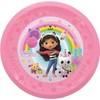 Procos - Gabby's Dollhouse Plastic Plates 4 Pack Reusable Party