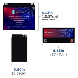 Mighty Max Battery YTX20L-BS Battery for Harley Davidson 1200 XL, XLH (Sportster) 97-03