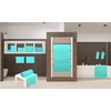 Lashuma Shower / Sauna Towel Embroidered with Choice of Name,