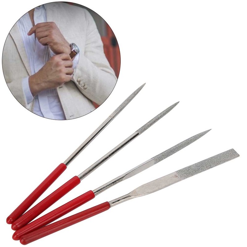 4Pcs Multi Functional File Jewelry Polishing Processing Wood Carving Metal