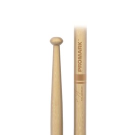 ProMark Marching Drum Sticks - Tim Jackson Signature Tenor Sticks - Drum Sticks Set - Wood Tip, Lacquer Finish - Hickory Drumsticks - Consistent Weight and Pitch - 1 Pair