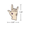 Enamel 2 Pin Pack, I Purple You and Jungkook Hand