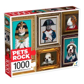Pets Rock Novelty Rompecabezas Coleccionable Pets Rock Museo 1000 Pz