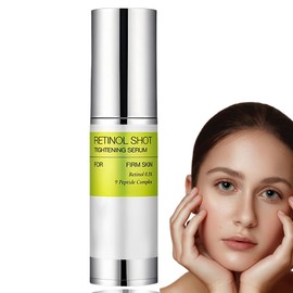 Retinol Skin Booster Serum,Retinol Serum for Face,Vita A Retinal Shot Tightening Booster,Korean Anti-Aging Serums for Wrinkles,Smoother & Firmer Skin,for Wrinkles & Fine Lines,Improve Elasticity