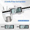 Housolution Digital Caliper, 8Inch Caliper Measuring Tool with Large LCD