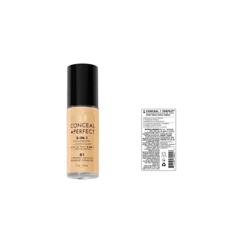 Base De Maquillaje Con Corrector A Prueba De Agua, Milani