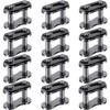 PAGOW 15pcs 40 Roller Chain Connecting Links, Master Connector Link,