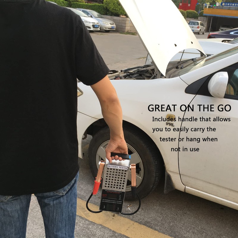 Battery Load Tester, Car Battery Load Tester, 6/8/12/16/24V Battery Alternator