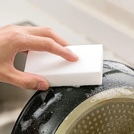 Magic Sponge Eraser Bulk Melamine Sponge Foam Cleaning Pads Multi Surface Household Cleaning Kitchen and Dish - Pack of 10
