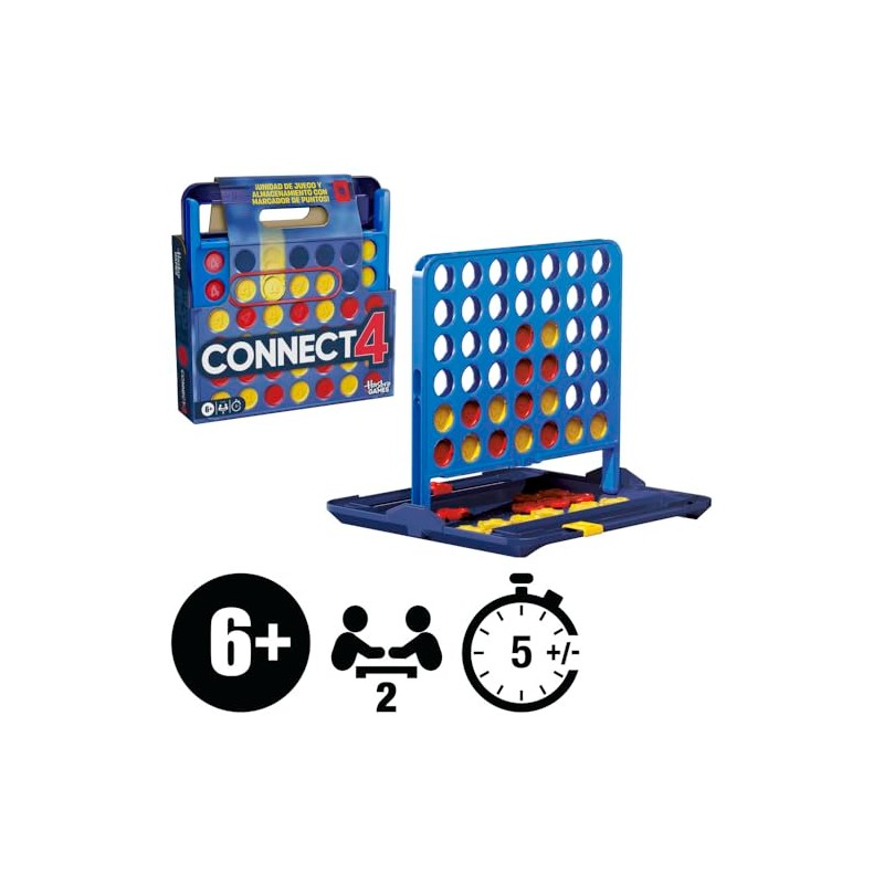Hasbro Games Juego de Mesa Connect 4 (Edición 2025)