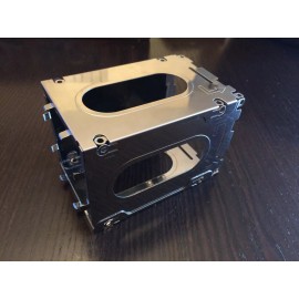 Arduino Metal Project Enclosure / Steel Box - Mirror Finish with Window
