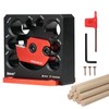 AACGIN Dowel Maker Jig Kit, Imperial 5/16-3/4inch Adjustable Drill Milling