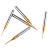 CYSFETENA Pack of 10 3.175 x 0.6 mm End Mills
