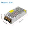 SHNITPWR 12V 10A Power Supply Transformer Regulated Switch Power Adapter