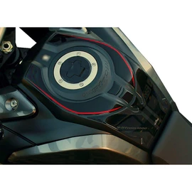 Resin Bike Motorcycle 3D Stickers Compatible with Suzuki V-Strom 1000 2014-2018. Tank Cap Area & Fuel Cap Protections from Impact and Scratches. Resin Stickers Kit - Gadget Moto