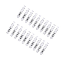 20pcs Fishing Rattles Worm Jig Fishing Lure Plastic Rattles Shake Metal Ball Rattles Insert Tube Sound Attract Fly Tie Tying